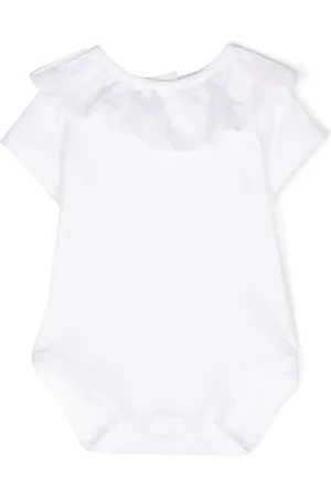 KNOT Filippa Body mit Rüschenkragen