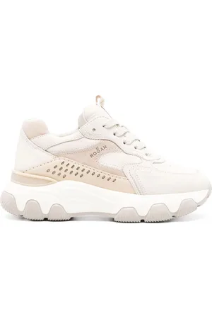 Hogan Wildleder-Sneakers mit Logo-Prägung