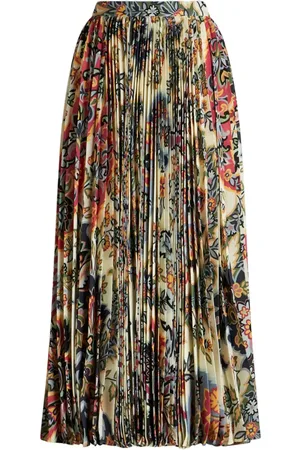 Etro Midirock mit Paisley-Print