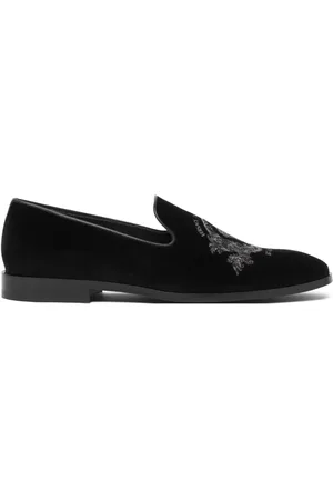 VERSACE Medusa Milano Slipper aus Samt