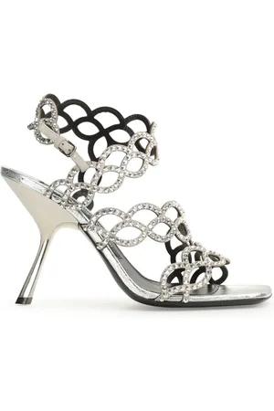 Sergio Rossi Sr Mermaid Sandalen 100mm