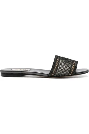 Arteana Roma Pantoletten aus Lurex-Mesh