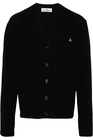 Vivienne Westwood Fein gestrickter Cardigan mit V-Ausschnitt