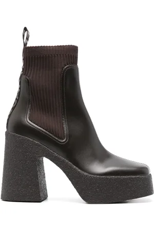 Stella McCartney Skyla Stiefel mit Logo-Streifen 110mm