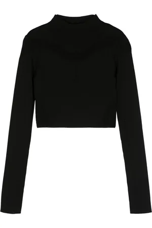 Patrizia Pepe Gestricktes Cropped-Oberteil