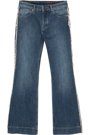 Zadig & Voltaire Vincente Mid-Rise-Schlagjeans