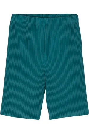 Issey Miyake Plissierte Bermudas