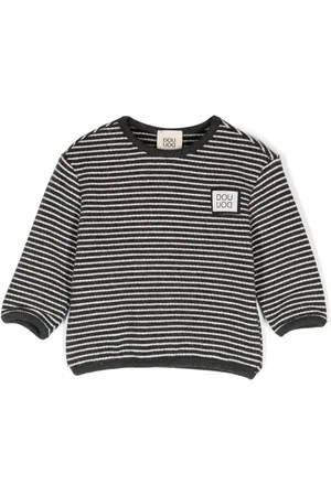 DOUUOD KIDS Gestreifter Pullover
