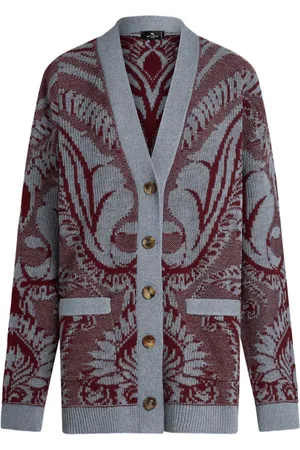 Etro Cardigan mit Blumenjacquard