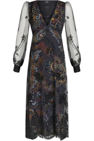 Etro Kleid aus Crêpe de Chine