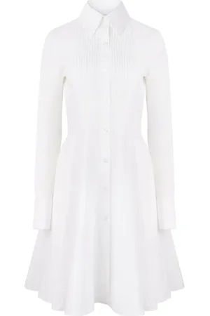 Nina Ricci Hemdkleid mit Biesen