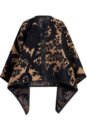 Etro Wendbares Cape mit Paisley-Print