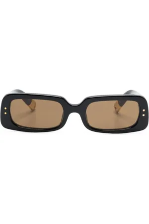 Jacquemus Azzuro Sonnenbrille mit eckigem Gestell