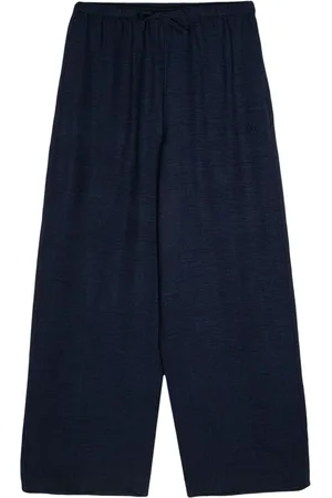 Izzue Wide-Leg-Hose mit Bundfalten