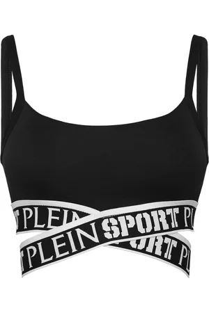Philipp Plein Cropped-Top mit Logo-Bund