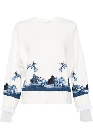UNDERCOVER Sweatshirt mit grafischem Print