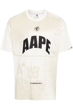 A Bathing Ape T-Shirt mit Logo-Print