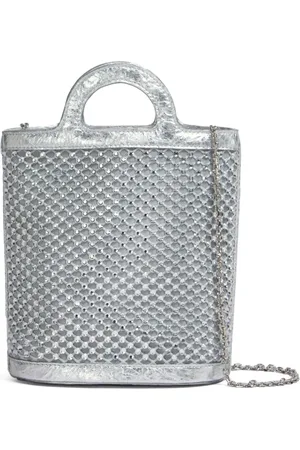 Marni Beuteltasche im Metallic-Look