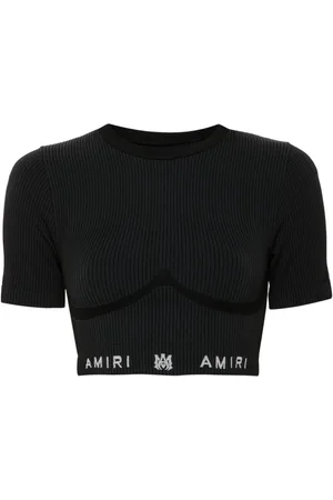 AMIRI Geripptes Cropped-Top