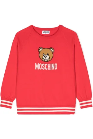 Moschino Gestrickter Pullover mit Teddy