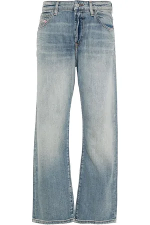 Diesel Halbhohe 1999 D-Reggy Straight-Leg-Jeans