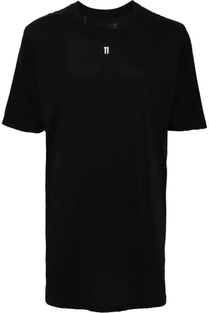11 BY BORIS BIDJAN SABERI T-Shirt mit Logo-Etikett