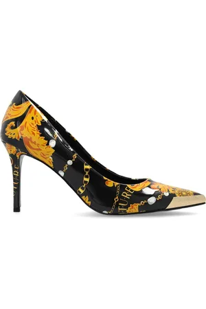 VERSACE Gemusterte Scarlett Pumps