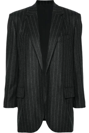 Brunello Cucinelli Wollblazer mit Nadelstreifen