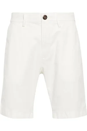 Boggi Milano Chino-Shorts mit Bügelfalten
