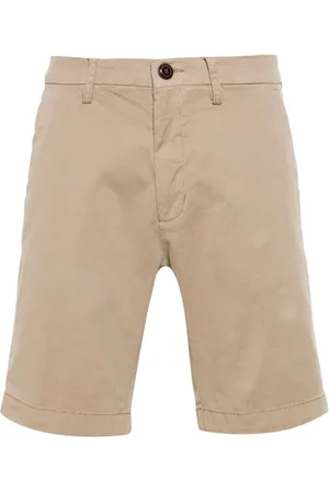 Boggi Milano Chino-Shorts mit Bügelfalten