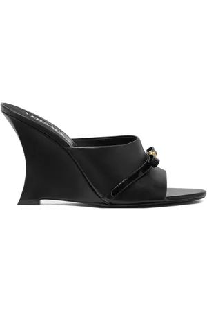 VERSACE Gianni Ribbon Wedge-Mules 95mm