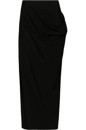 Alexander McQueen Asymmetrischer Maxirock
