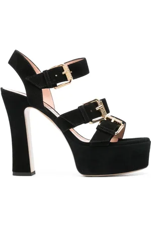 Moschino Sandalen mit Schnalle 130mm