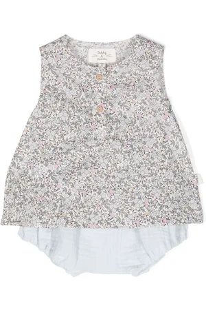 TEDDY & MINOU Tanktop mit Blumen-Print