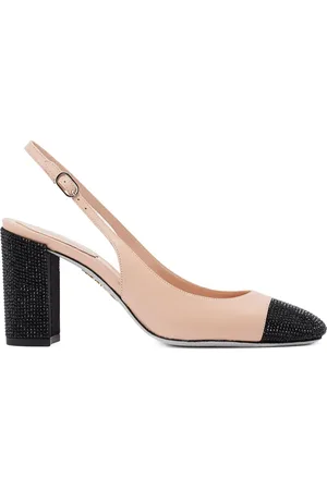 RENE CAOVILLA Kristen Slingback-Pumps 80mm