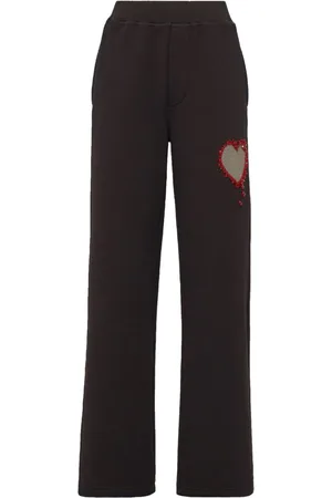 Dsquared2 Ausgestellte Jogginghose mit Herzapplikation