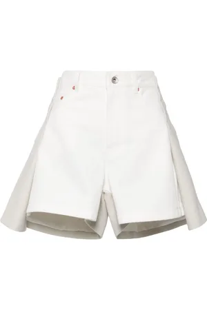 SACAI Shorts mit Konstrasteinsätzen