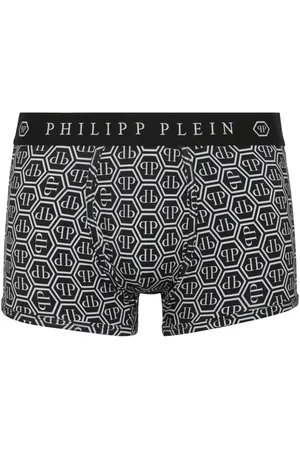 Philipp Plein Boxershorts mit sechseckigem Print