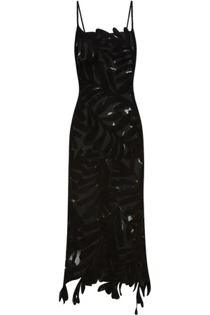 Oscar de la Renta Fern Midikleid