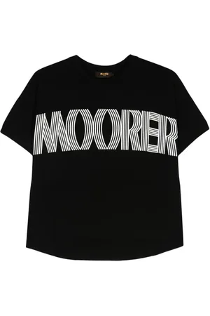 MOORER Olisa-JFL T-Shirt mit Logo-Applikation