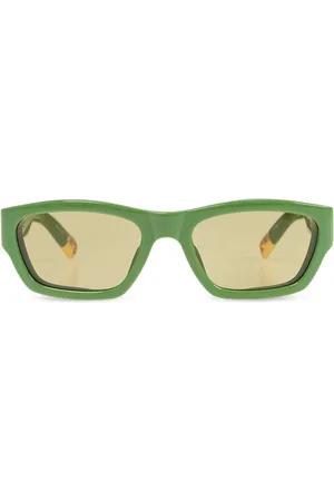 Jacquemus X Linda Farrow Les Lunettes Meridiano Sonnenbrille mit eckigem Gestell
