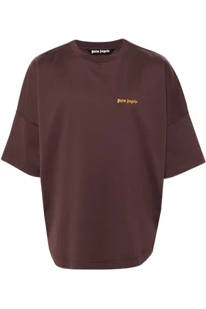 Palm Angels T-Shirt mit Logo-Stickerei