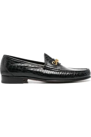 Tom Ford Loafer mit Kroko-Effekt