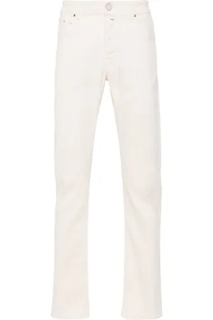 Jacob Cohen Halbhohe Bard Straight-Leg-Jeans