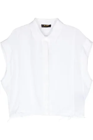 MOORER Jessy-LHR Bluse aus Ramie