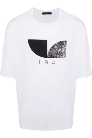 IRO T-Shirt mit Logo-Print