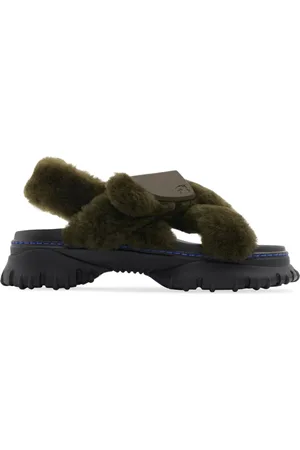 Burberry Sandalen aus Shearling