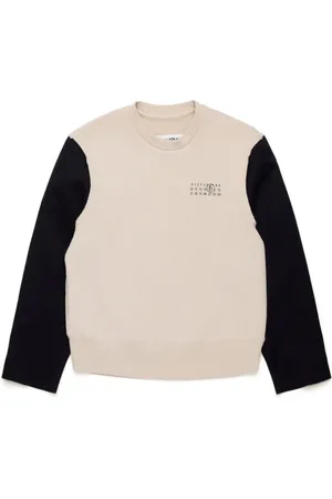 Maison Margiela Sweatshirt mit Kontrastärmeln