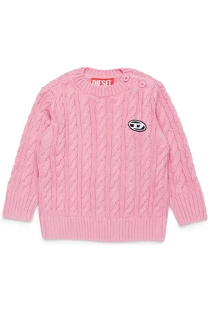 Diesel Pullover mit Zopfmuster