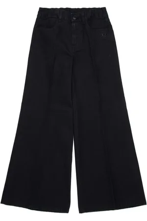 Diesel Gabardine-Hose mit Oval D-Stickerei